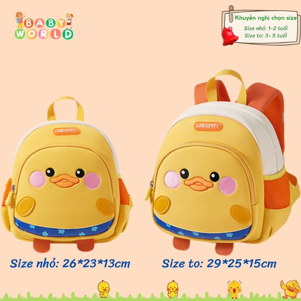 (Mẫu HOT xịn - đẹp) Ba Lô Cho Bé Gái mầm non - mẫu giáo từ 1-5 tuổi - Hình Thỏ Đáng Yêu