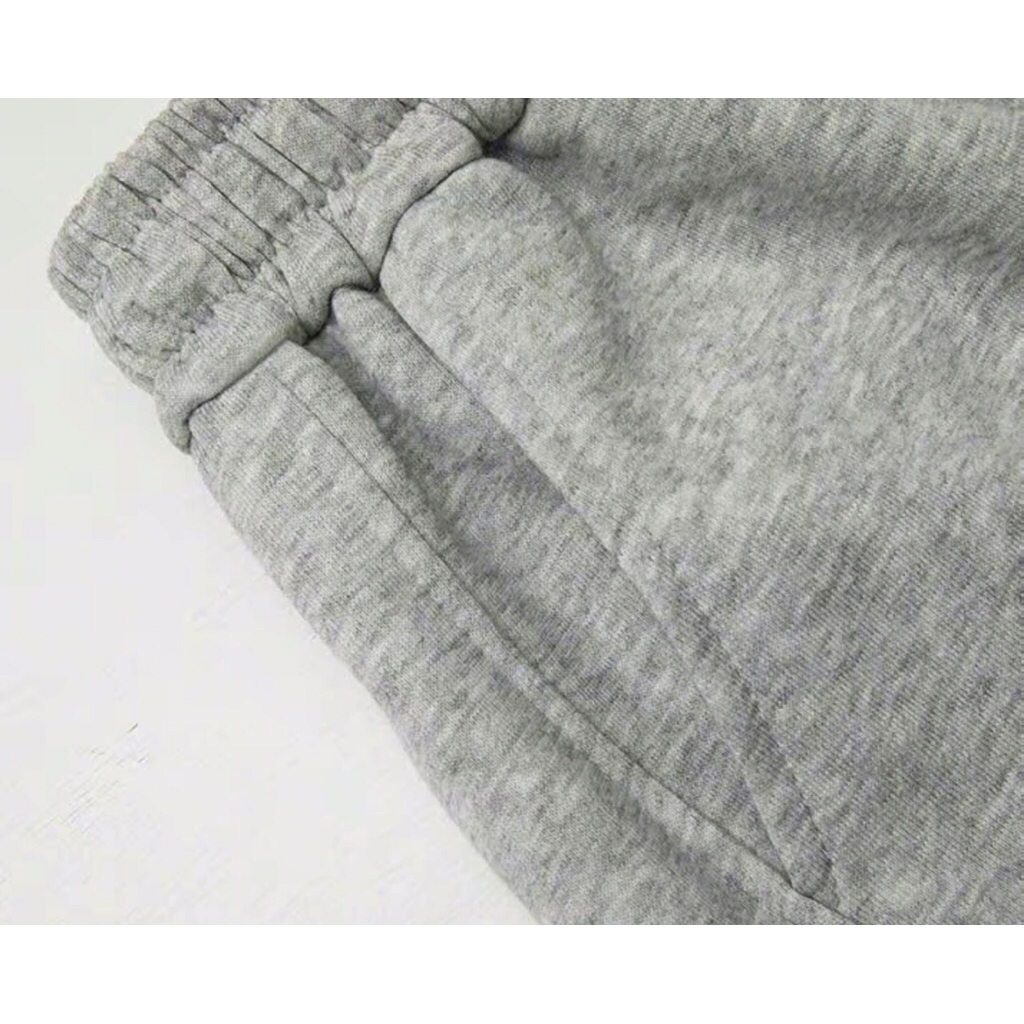 Quần Short Thun Trơn Nam Nữ KEESHY Cotton Dày Dặn Co Giãn Form Trên Gối Unisex