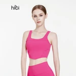 Áo croptop tập Yoga Gym Hibi Sports CR843 kiểu ba lỗ cổ vuông, kèm mút ngực — ảnh 3