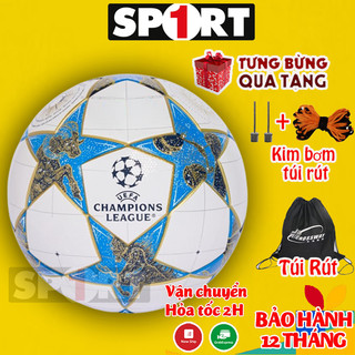 Quả bóng đá C1 mùa 2024/25 banh bóng đá Size 5 mùa mẫu mới nhất + Tặng kim bơm, túi lưới Bảo Hành Da 12 Tháng SIEU HOT