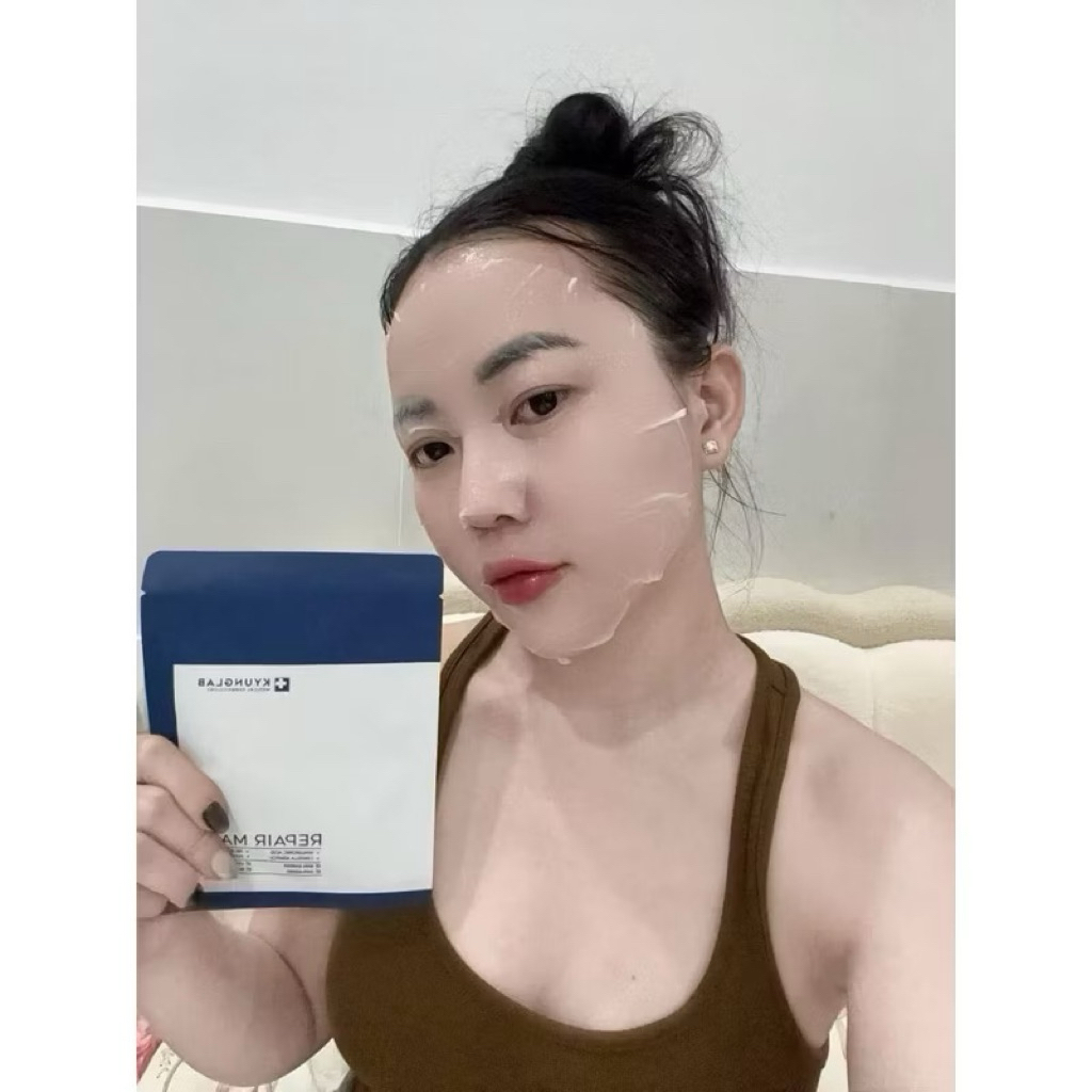 10-20 miếng Măt nạ KYUNGLAB REPAIR MASK 25ml/miếng - hạn 2028 Hàn Quốc mặt nạ phục hồi kyunglab  IS301