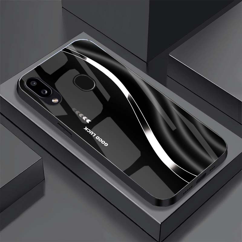 Ốp Lưng SAMSUNG A20, A30, M20 mặt kính cường lực cao cấp, hàng new
