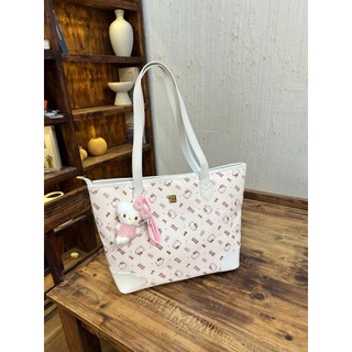 Hello Kitty - Túi xách nữ công sở A-40, Tote da phong cách Hàn Quốc, Tặng móc khóa, Thiết kế dễ thương cho học tập TT01