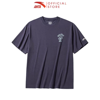 ANTA Nam ANTA SKATE Áo thun Thời Trang Áo Phông Unisex Life Style form rộng rãi 1524C8123