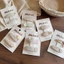 SET 2 Kẹp Tóc vải nơ hoa màu trà sữa vintage Phong Cách Hàn Quốc đáng yêu Cho Bé Gái