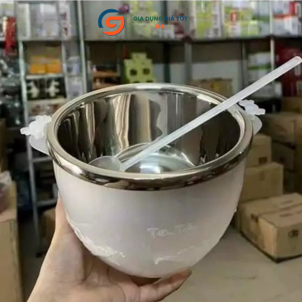 Bộ bát ướp lạnh rượu inox cao cấp tặng kèm gáo múc giữ lạnh rượu và nước trái cây