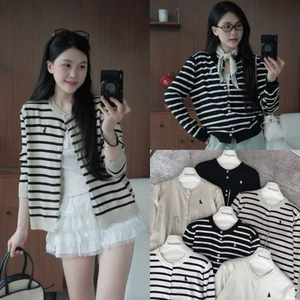 Áo cardigan khoác ngoài thêu hình ngựa hàng quảng châu 3282