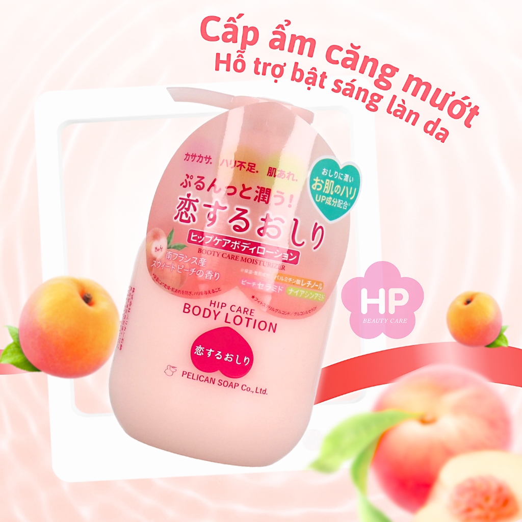 Sữa Dưỡng Thể Cấp Ẩm Và Dưỡng Trắng Da Pelican Hip Care Body Lotion 200mL