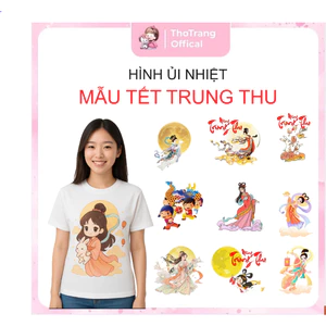 Mẫu tết Trung Thu-Chị Hằng-Hình In Uỉ Aó Tại Nhà Bằng Bàn Là Bàn Uỉ