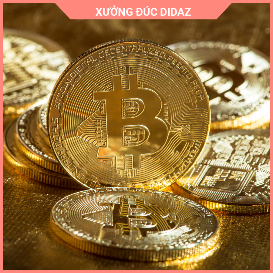 Hàng đẹp, sắc nét] Đồng xu BITCOIN BTC kỷ niệm sắc nét, trưng bày, quà  tặng, phong thuỷ | Shopee Việt Nam