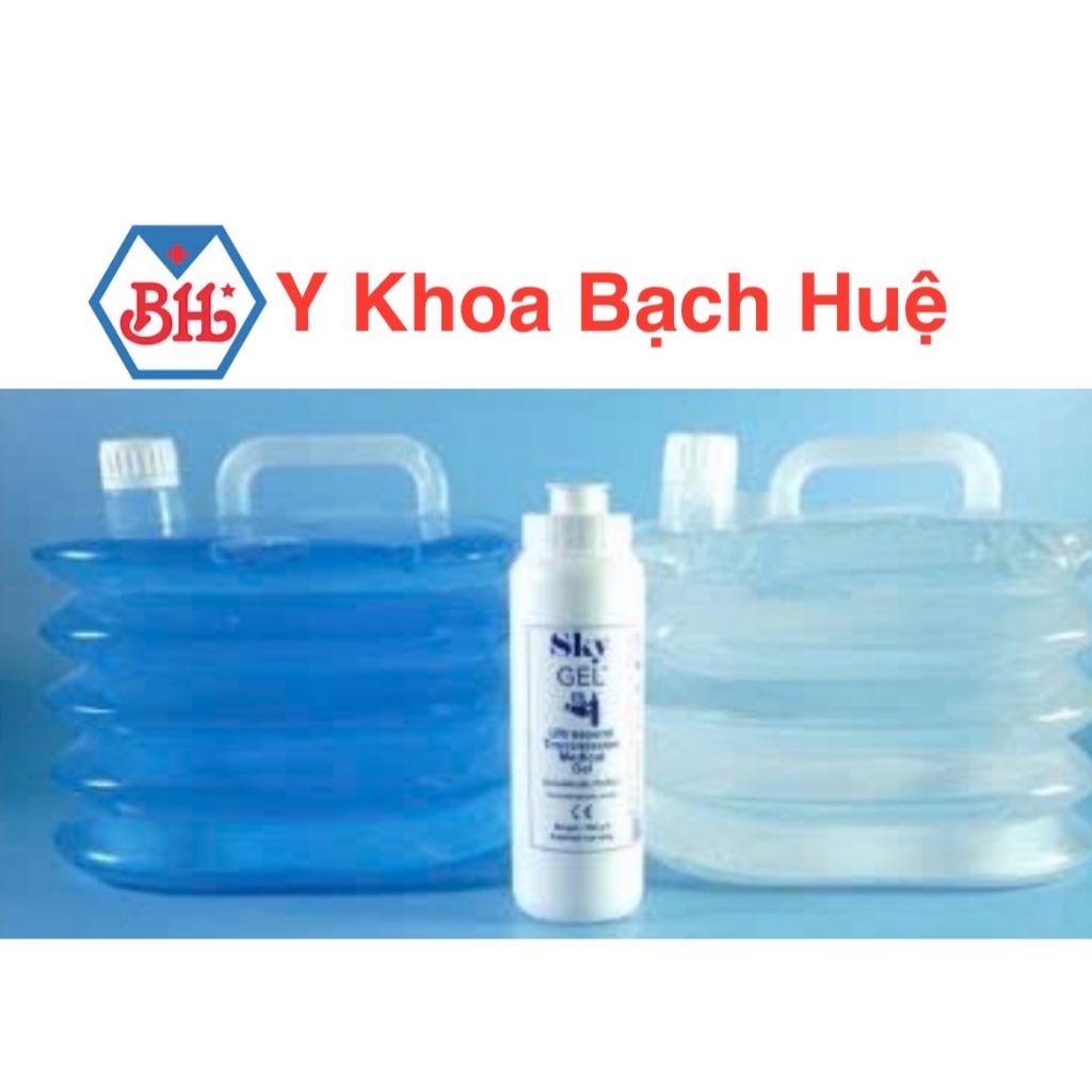 Bình 5 lít gel siêu âm, gel lạnh, gel SKY.
