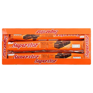 Combo bánh xốp phủ Soocola Superstar(hộp 12cây x12,5g)