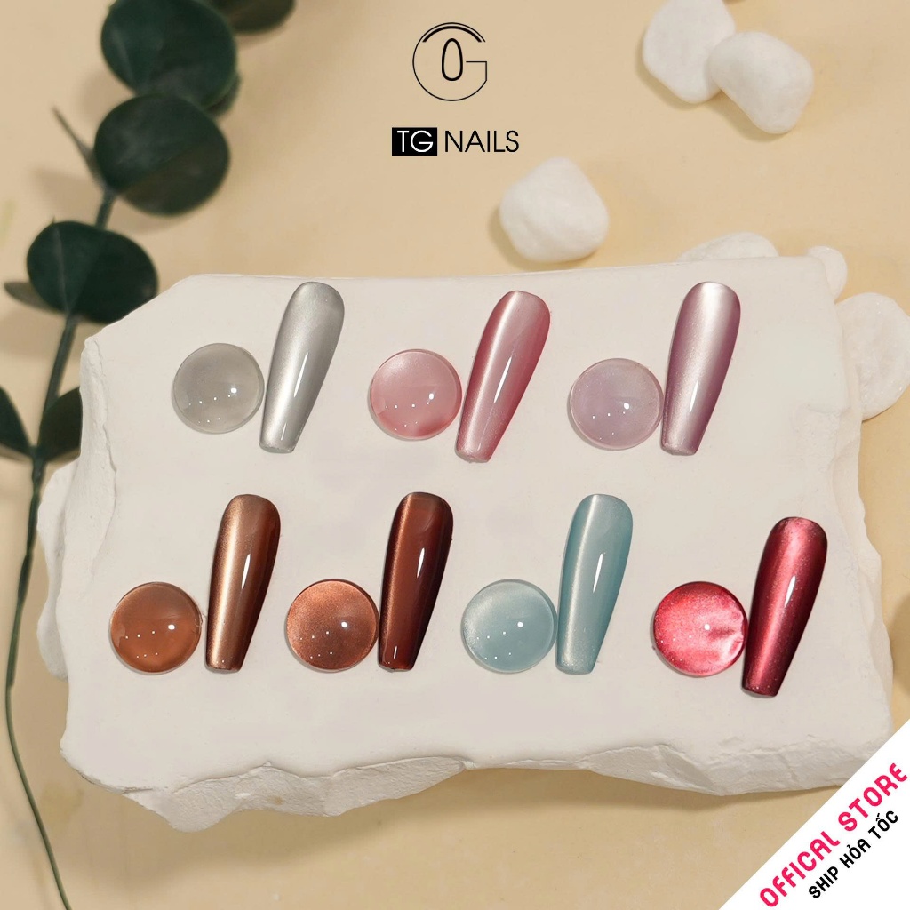 Sơn gel mắt mèo ánh trăng TG chọn lẻ cao cấp