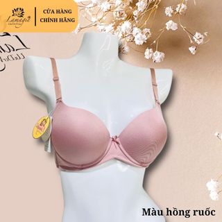 Áo ngực nâng nhiều Lamagie A-07 trơn, mousse dày 4cm che phủ 3/4 phối được nhiều loại trang phục