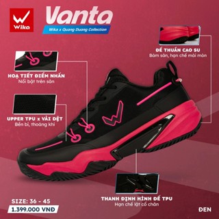 Giày Pickleball Wika Vanta Chính Hãng,  Đế Cao Su Vân Đa Hướng Bám Sân, Thoáng khí