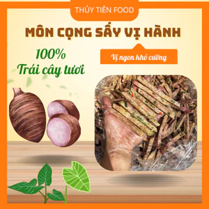 THUYTIENFOOD Khoai Môn Sấy Vị Hành 200gr – Snack Giòn Tan – Ăn Vặt Ngon – Không Phẩm Màu