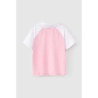 Áo thun polo Powerpuff Girls ngắn tay bé gái Rabity 101.007