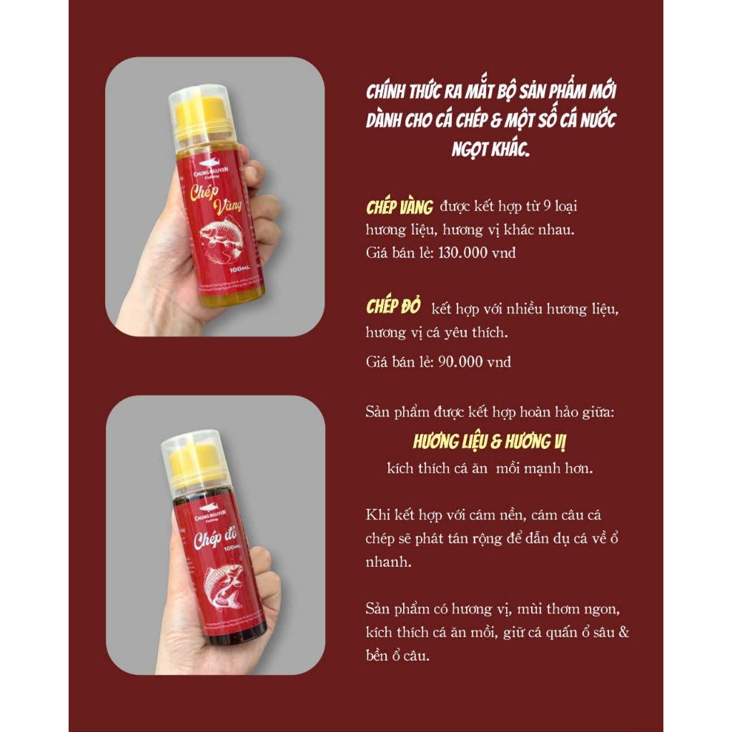 HƯƠNG LIỆU CÂU CHÉP CNF