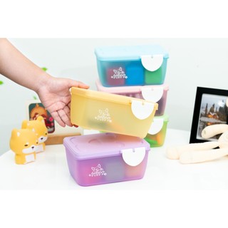 Hộp lưu trữ sắc màu Colorful Box MATSU, nhựa PP nguyên sinh, lưu trữ đa năng cho gia đình, trẻ nhỏ