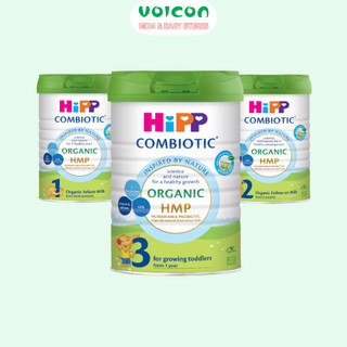 Sữa bột HiPP Organic Combiotic Đức - Công thức hữu cơ siêu sạch hỗ trợ tiêu hóa và miễn dịch cho bé