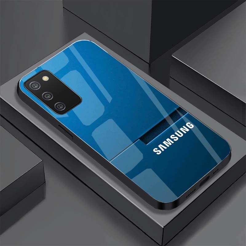 Ốp Lưng SAMSUNG A02S, A03S mặt kính cường lực cao cấp, hàng new