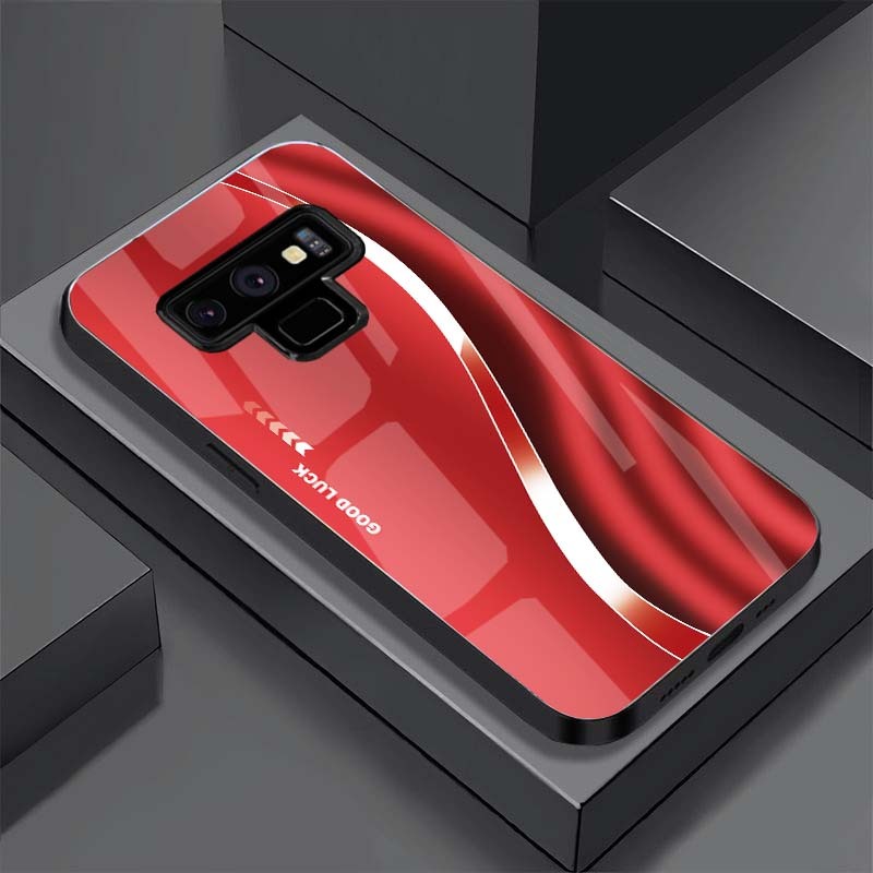 Ốp Lưng SAMSUNG GALAXY NOTE 9 mặt kính cường lực cao cấp, hàng new