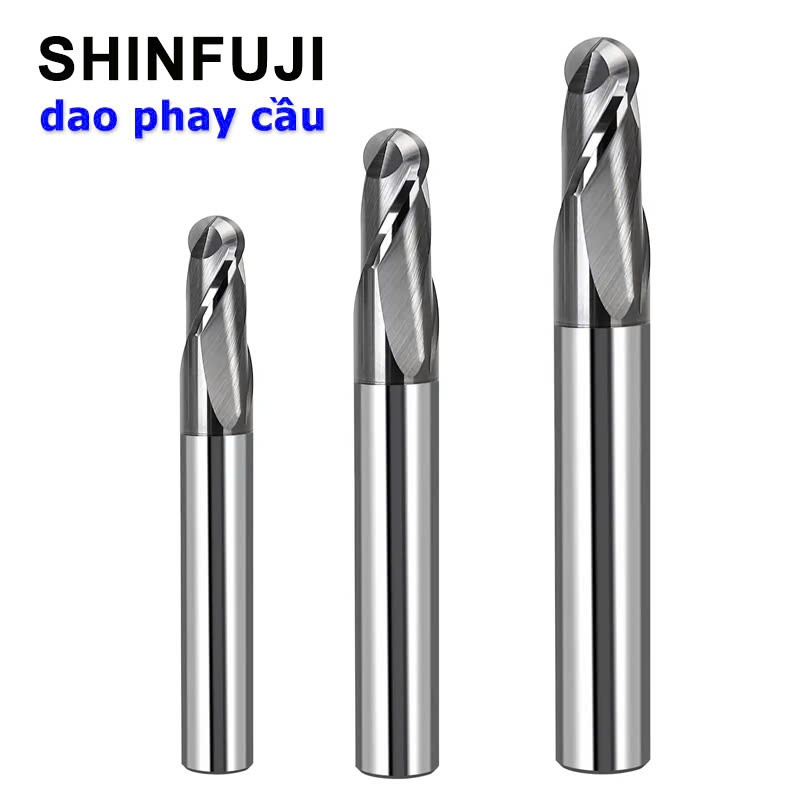 Dao phay cầu (Dao Phay đầu cầu thép 2F)