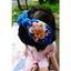 CÀI TÓC THÊU HOA VẢI LINEN BẢN TO | MERAKI HANDMADE