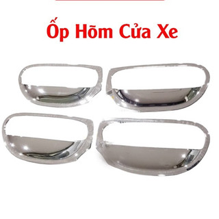 Bộ ốp tay, hõm cửa xe Mitsubishi Attrage 2015- NAY MẠ CROM cao cấp, chống trầy xước cửa xe