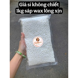 1kg Sáp sữa dừa cao cấp, sáp wax nóng an toàn hiệu quả phù hợp da nhạy cảm Lyihome