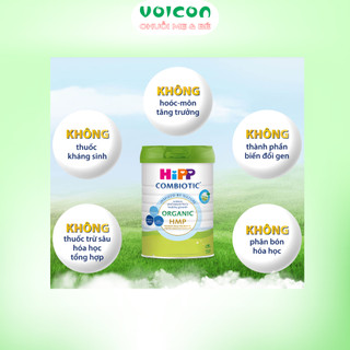 HiPP Organic Combiotic® HMP – sữa công thức hữu cơ Đức, hỗ trợ tiêu hóa khỏe và tăng đề kháng
