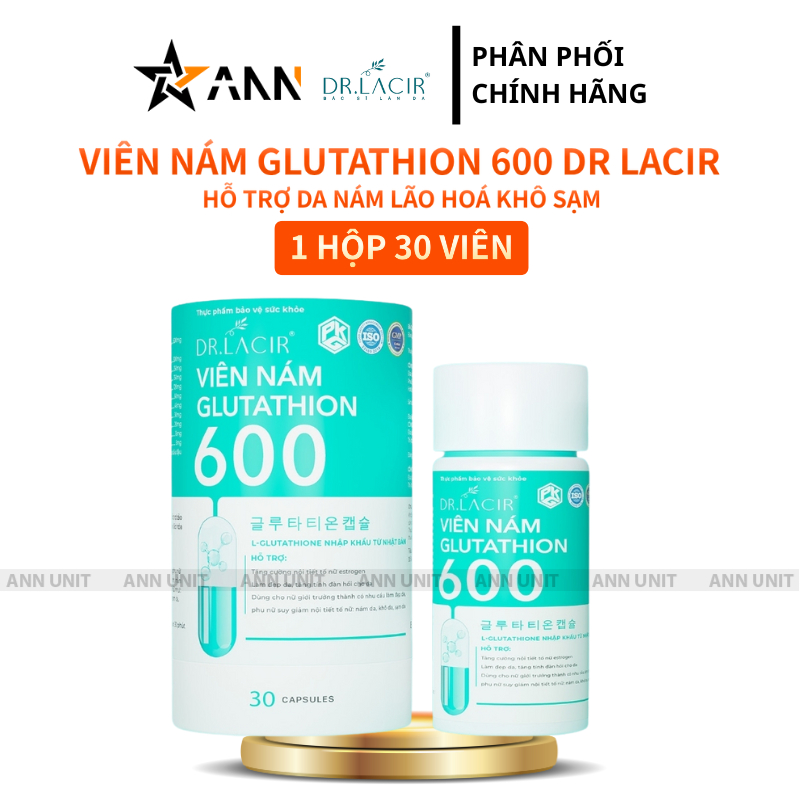 glutathione dr lacir Phiên Bản Mới] Viên Uống Trắng Da Lacir Glutathione Dr Lacir