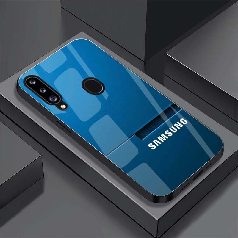 Ốp Lưng SAMSUNG GALAXY A20S mặt kính cường lực cao cấp, hàng new