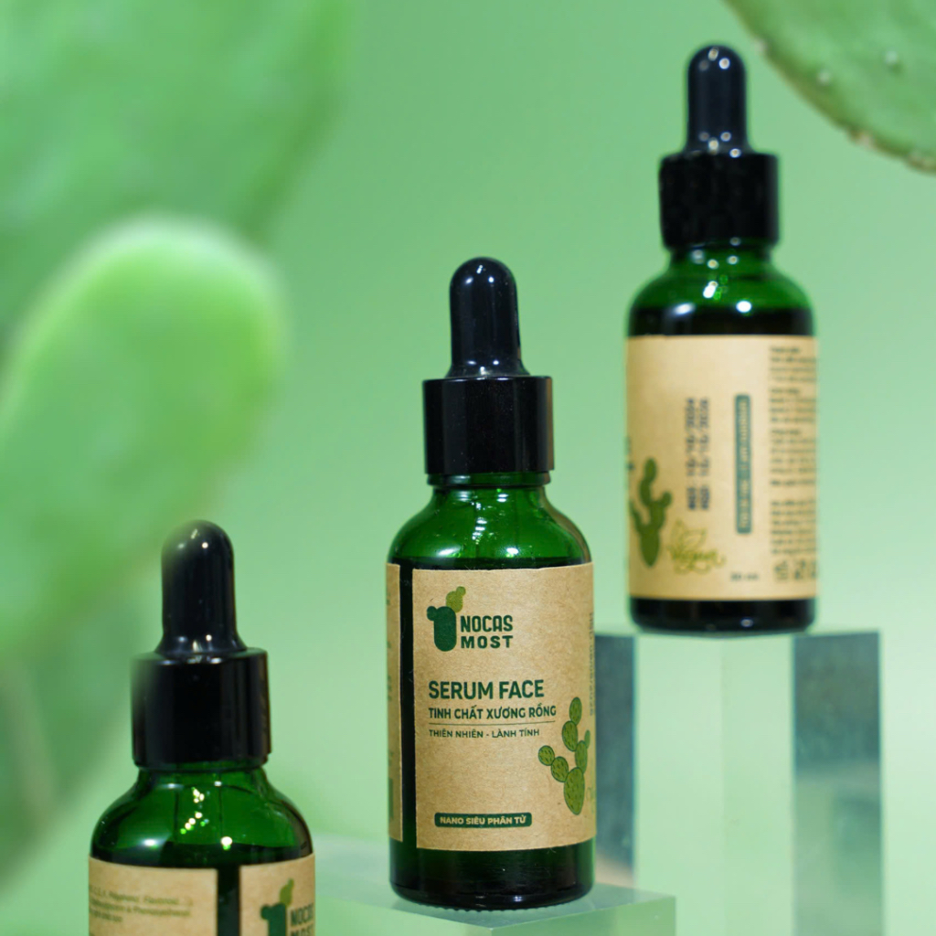Serum Face Nocas Most chiết xuất từ Xương rồng giảm mụn, thu nhỏ lỗ chân lông, cấp ẩm, sáng da 30ml