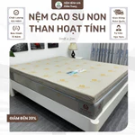 Nệm Cao Su Non Hoạt Tính Thiên Long 1m8 x 2m - Đệm Giường Cao Su Than Hoạt Tính Kháng Khuẩn Phù Hợp Gia Đình Có Con Nhỏ — ảnh 1