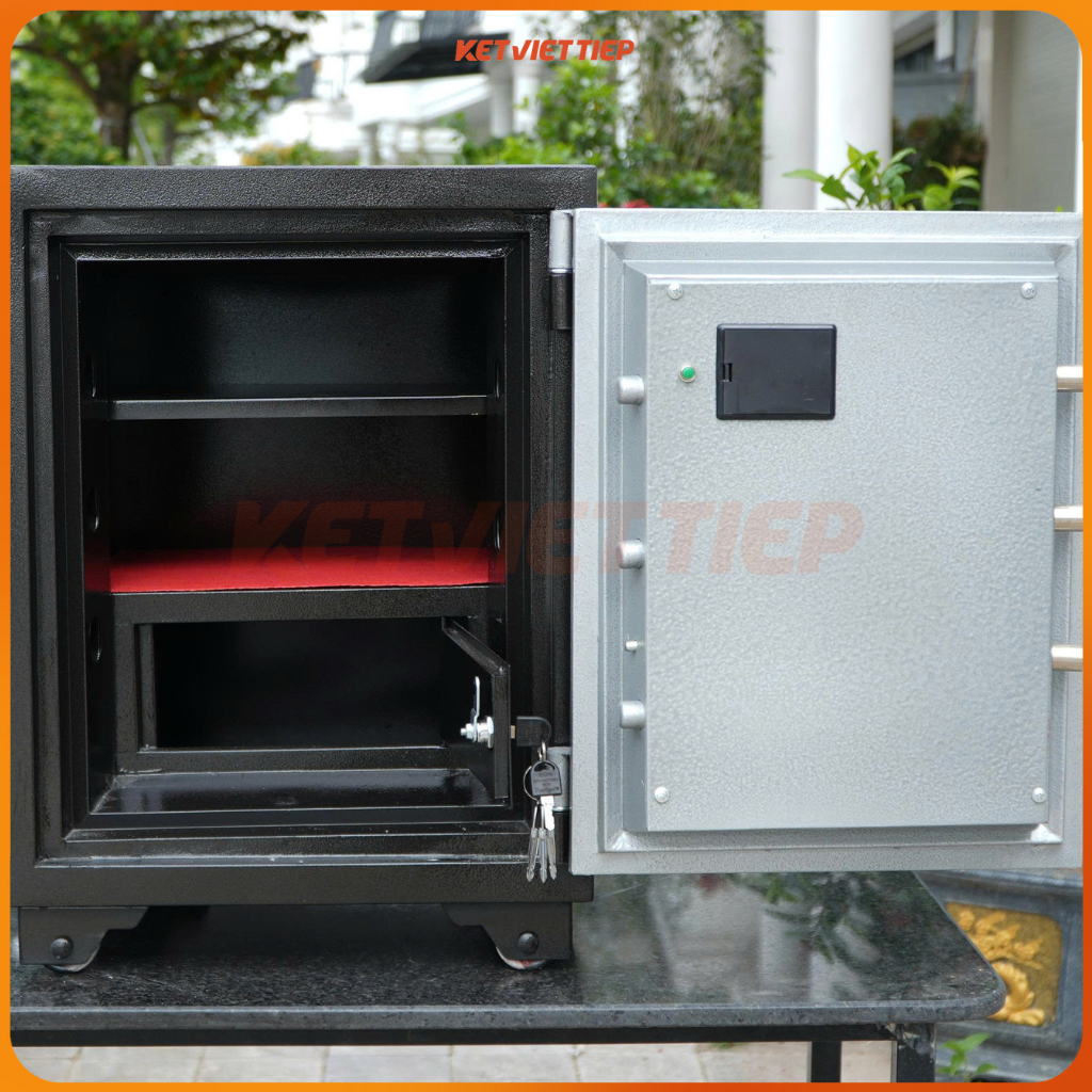 Két Sắt Điện Tử Việt Tiệp KV504-DT Chống cháy có báo động