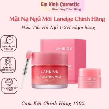 ( mẫu mới ) Mặt nạ ngủ ủ môi Laneige Hàn Quốc 20g/3g Giúp cấp ẩm làm mềm môi