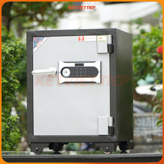 Két Sắt An Toàn - Két Điện Tử Việt Tiệp KVT405-DT Nặng 80KG (Giao Hàng Miễn Phí)
