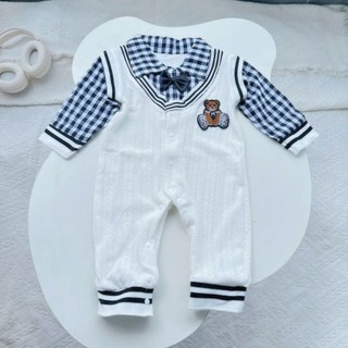 Body công tử dài thu đông bé trai 5-11kg. Bộ đồ dài cho bé trai đầy tháng, thôi nôi. Dino Kids