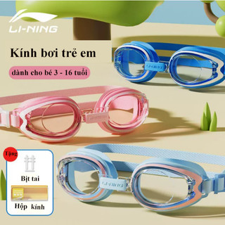 Kính bơi Li-ning trẻ em, Kính bơi trẻ em, kính bơi em bé cao cấp