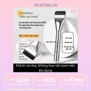 Cọ tán kem nền Gecomo cao cấp G1119 đầu dẹt siêu mảnh