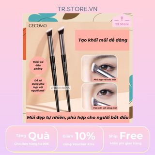 Cọ vạt xéo tạo khối mũi Gecomo G1085 đầu phẳng