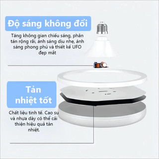 OOKAS Bóng Đèn Led UFO 220V 100W Giống như ánh nắng mặt trời