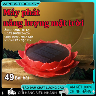 Máy niệm phật năng lượng mặt trời 49 bài, máy tụng kinh, hoa sen niệm Phật