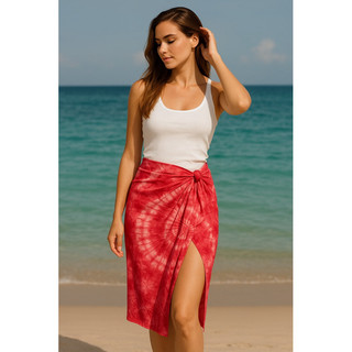 Sarong sợi thủ công truyền thống Phillipin- nhuộm Tie-dye Two-tone – Kultura Filipin 🌺