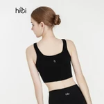 Áo croptop tập Yoga Gym Hibi Sports CR843 kiểu ba lỗ cổ vuông, kèm mút ngực — ảnh 5