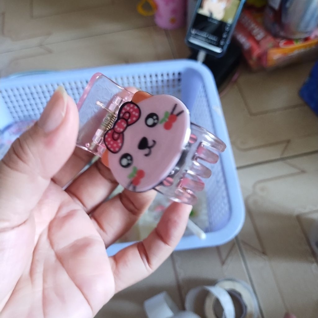 Kẹp tóc càng cua hình Cute 3 răng (1 cái)