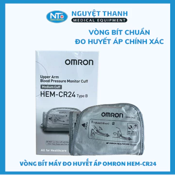 Vòng bít máy đo huyết áp Omron HEM-CR-24, size bắp tay 22-32cm