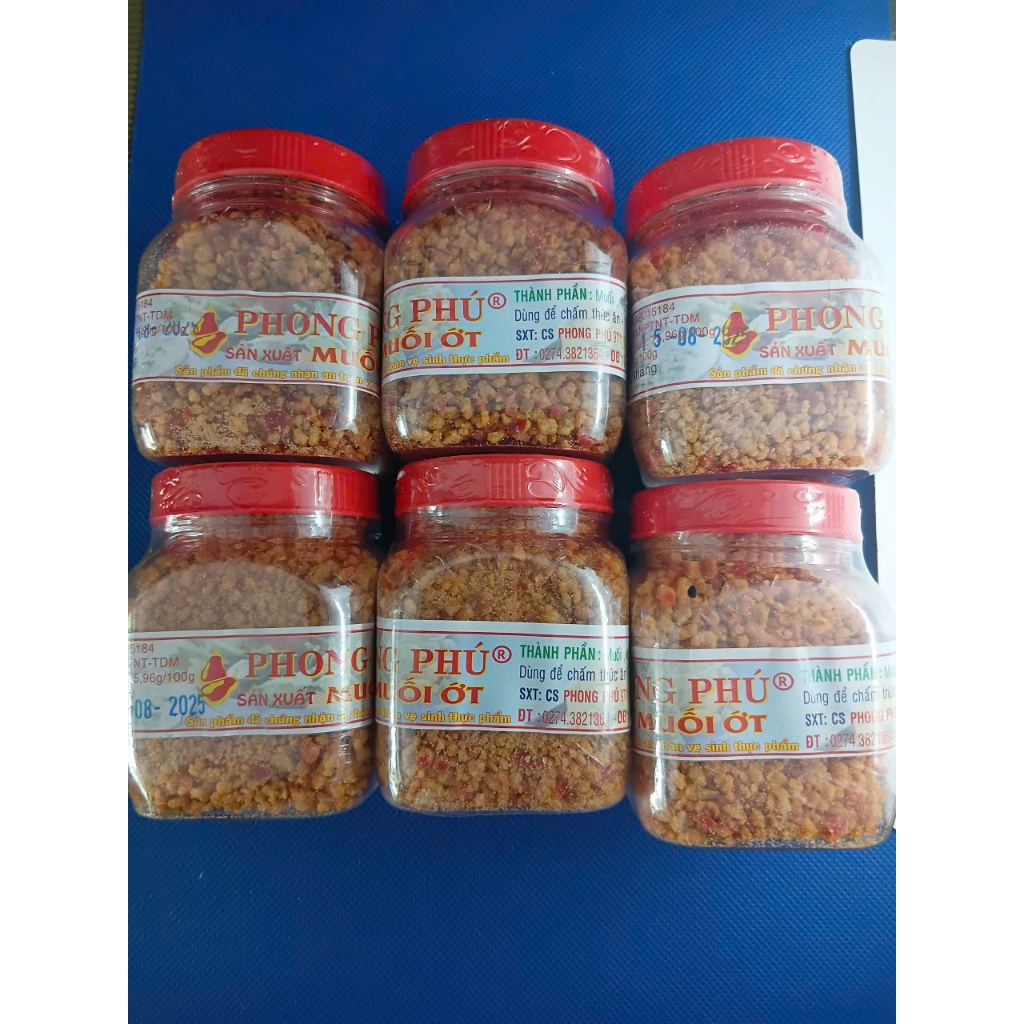 Muối Ớt Phong Phú ( Lốc 6 )