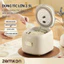 Nồi cơm điện 2 ngăn ZEMKON CFB-50WS1 Lòng nồi Gốm Ceramic CAO CẤP, dung tích 5L, điều khiển cảm ứng, tặng xứng hấp inox